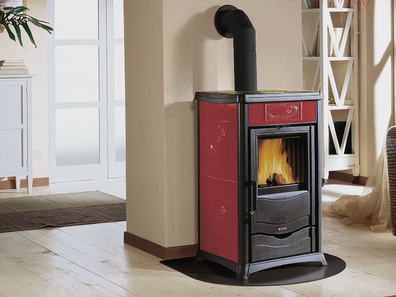 Отопительно варочная печь La Nordica TermoRossella Plus D.S.A