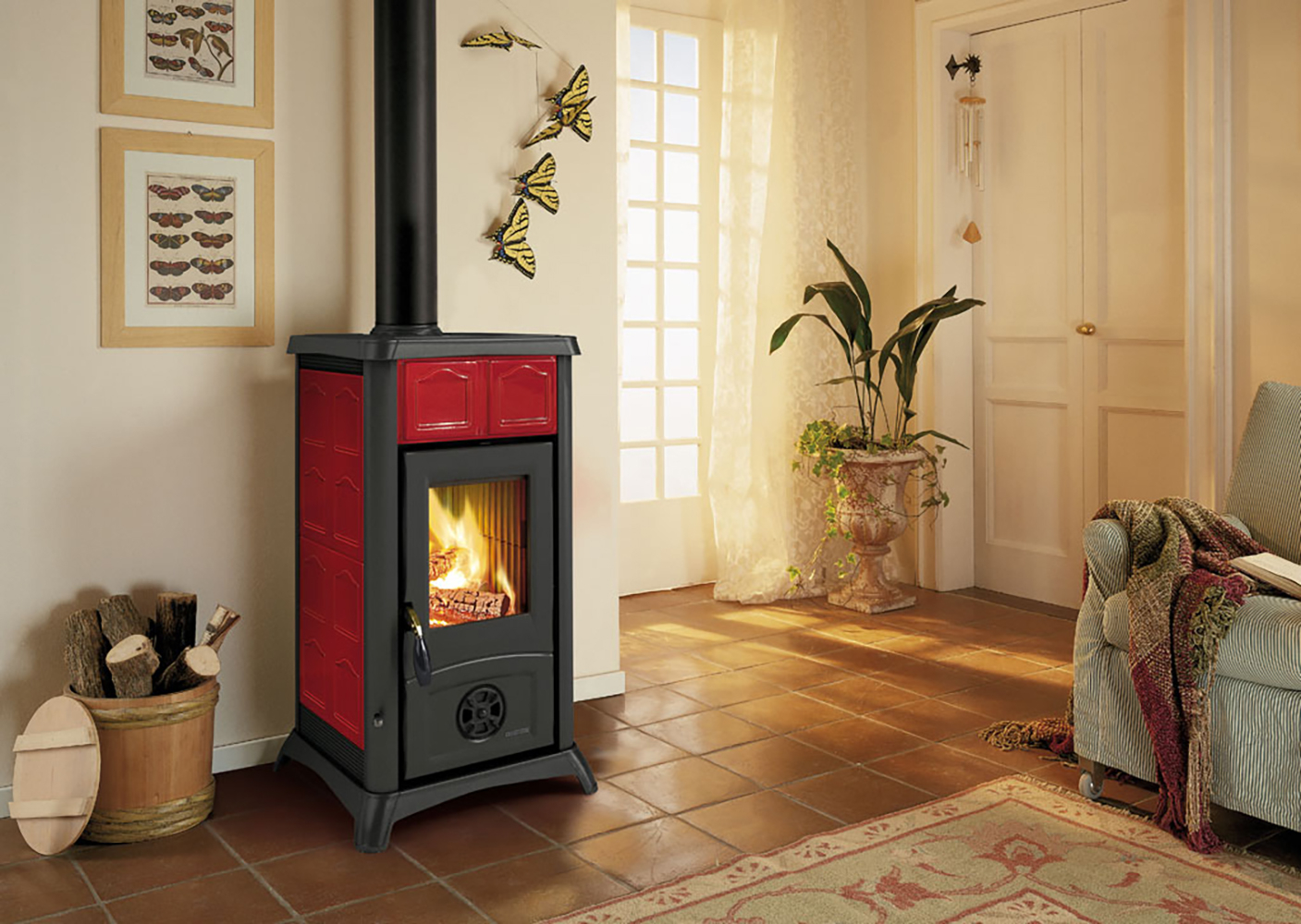 Отопительно варочная печь La Nordica Gemma (Gemma)