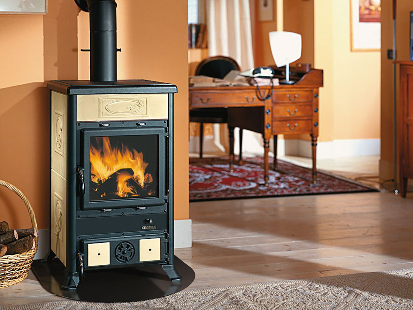 Отопительно варочная печь La Nordica Rossella R1
