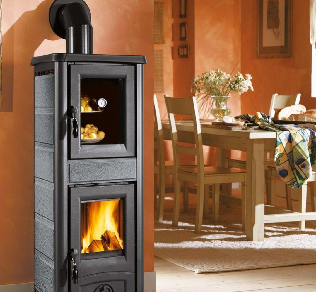 Отопительно варочная печь La Nordica Gemma Forno
