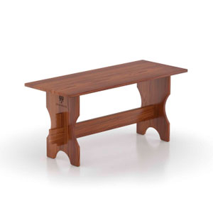 Лавка для бани, сауны BentWood (1,0х0,4хh0,47) лиственница морёная