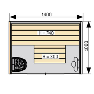 Кабель управления Harvia WX315 10 м.