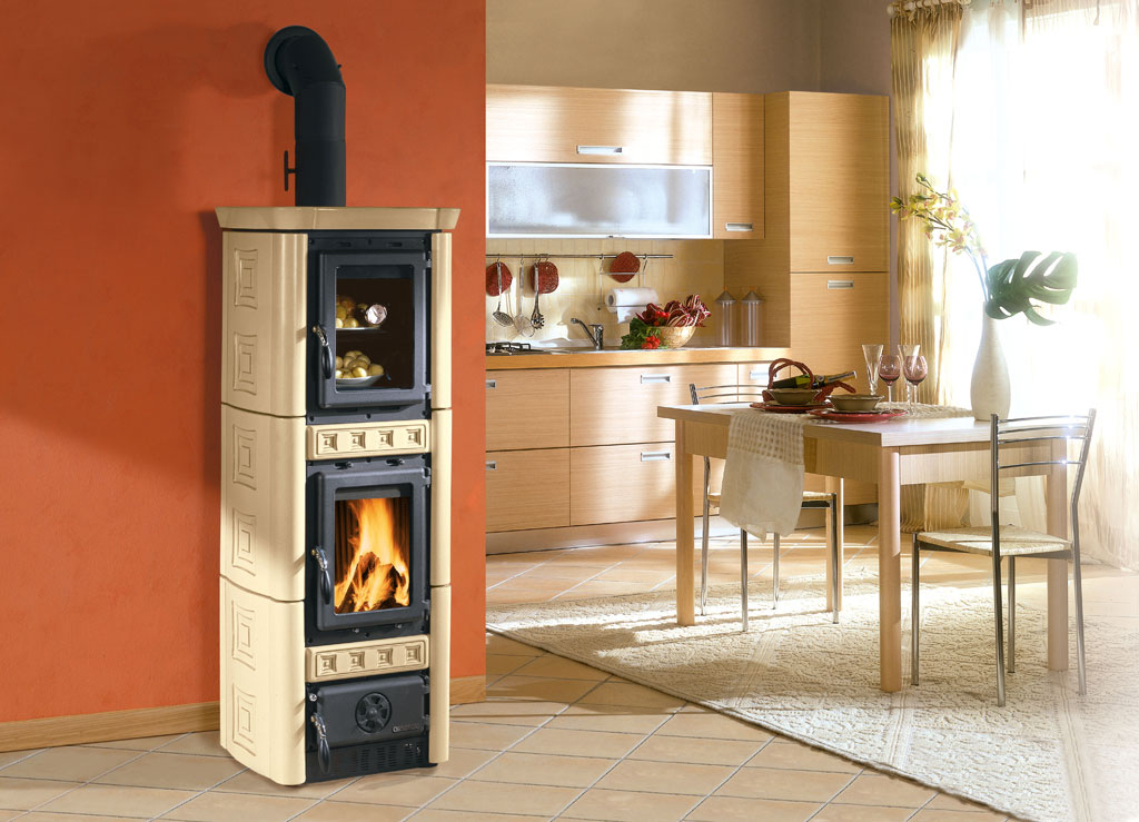 Отопительно-варочная печь La Nordica Gaia Forno