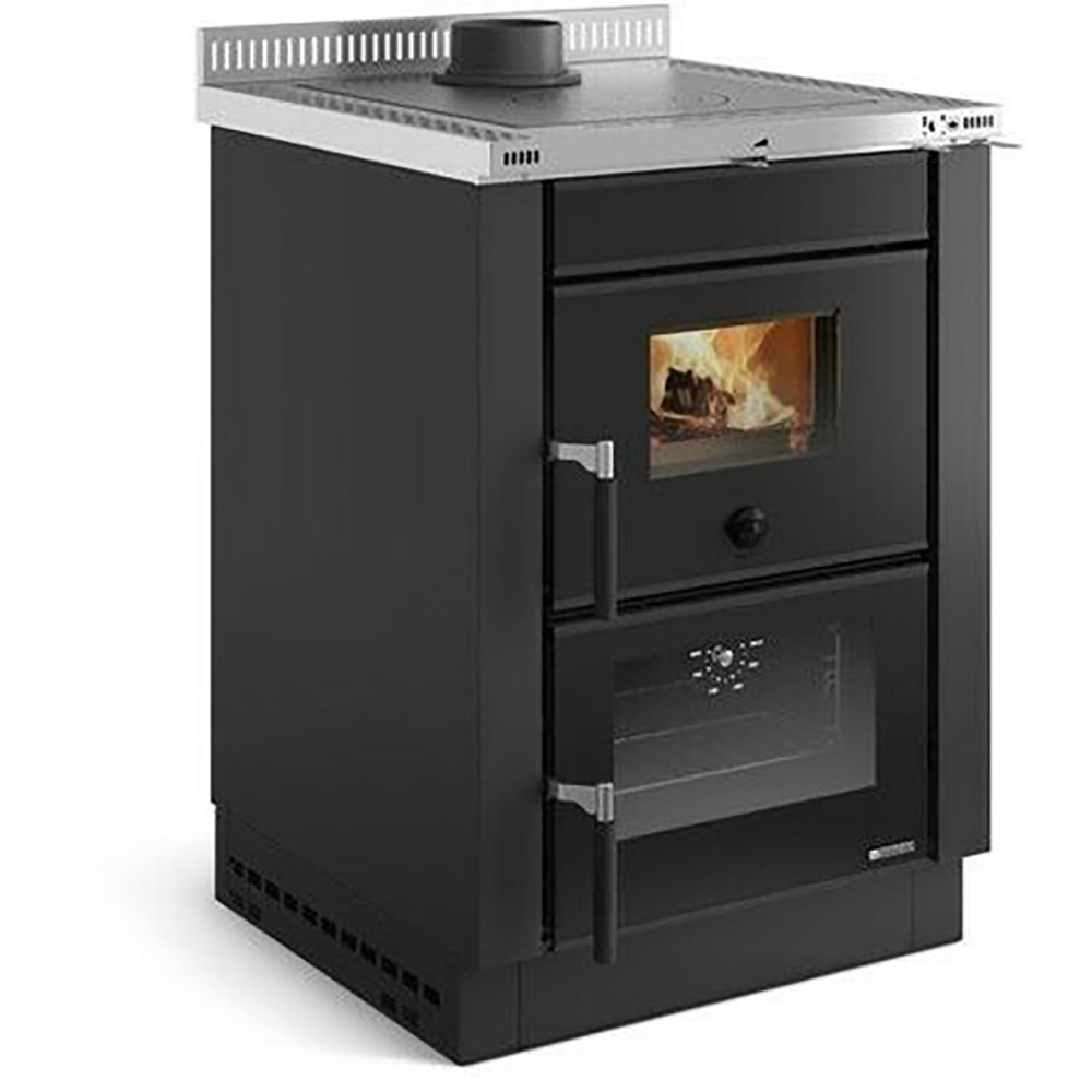 Отопительно-варочная печь La Nordica Vicenza Nero Antracite