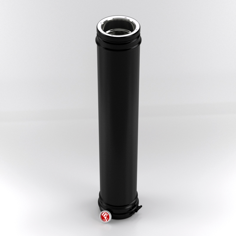 Злемент трубы Schiedel Permeter H1000 мм. D130 PM25 (Черный)