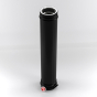 Злемент трубы Schiedel Permeter H1000 мм. D130 PM25 (Черный)