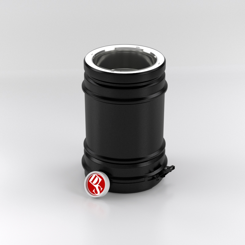 Злемент трубы Schiedel Permeter H250 мм. D130 PM25 (Черный)