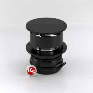 Конус с зонтиком Schiedel Permeter D130 PM25 (Черный)
