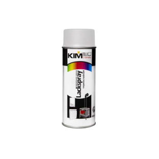Краска аэрозольная, термостойкая, белая, матовая KIM TEK RAL 9003 (400 мл.) KIM TEK Lackspray