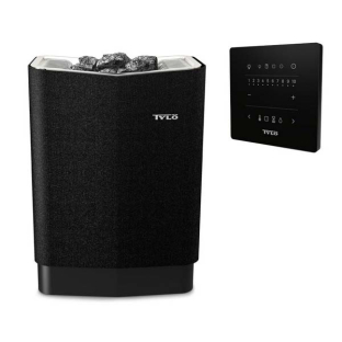 Печь Tylo Sence Pure 8 (61001346), черная, блок управления в комплекте