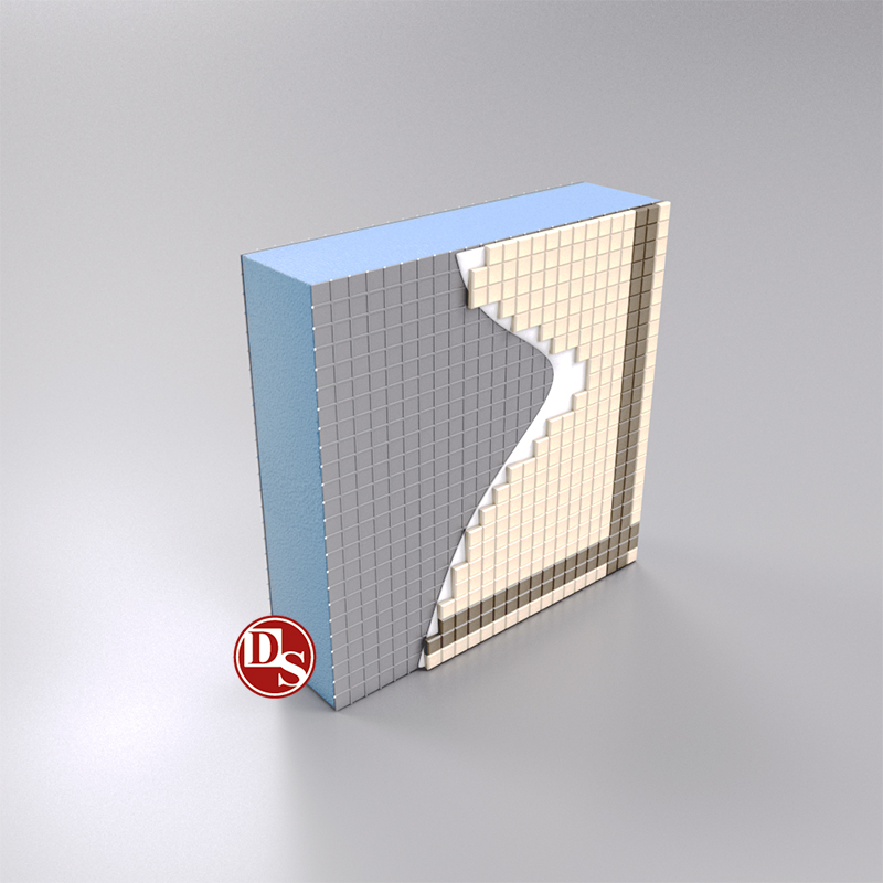 Конструкционная панель Teplofom +30 XPS 2500x600x30 (Двухсторонний слой)