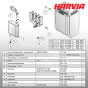 Печь для сауны Harvia TopClass Combi KV-50SE